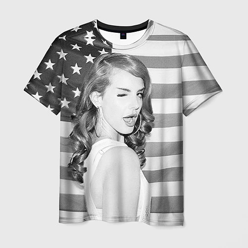Мужская футболка American Lana / 3D-принт – фото 1