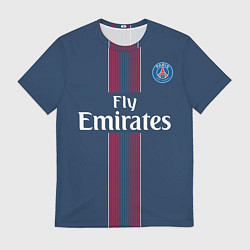 Футболка мужская PSG FC: Blue, цвет: 3D-принт