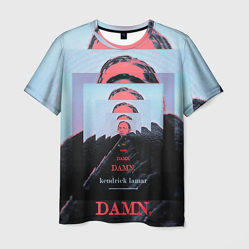 Мужская футболка Damn: Kendrick Lamar / 3D-принт – фото 1