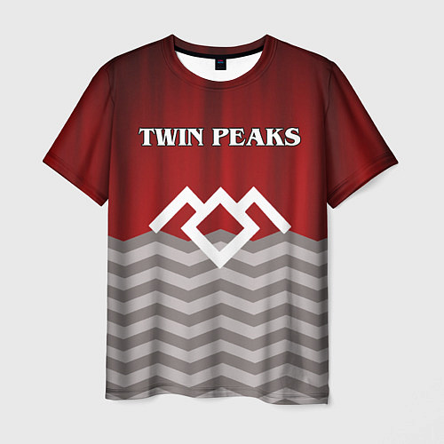Мужская футболка Twin Peaks / 3D-принт – фото 1