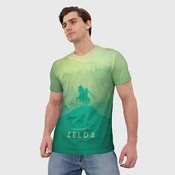 Футболка мужская The Legend of Zelda, цвет: 3D-принт — фото 2