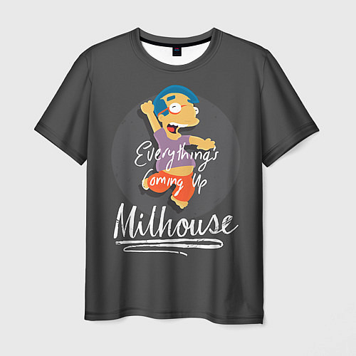 Мужская футболка Milhouse / 3D-принт – фото 1