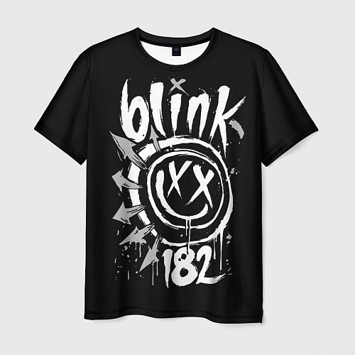Мужская футболка Blink-182 / 3D-принт – фото 1