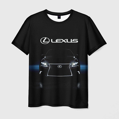 Мужская футболка Lexus / 3D-принт – фото 1