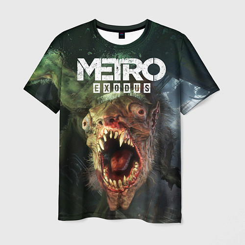 Мужская футболка Metro Exodus / 3D-принт – фото 1