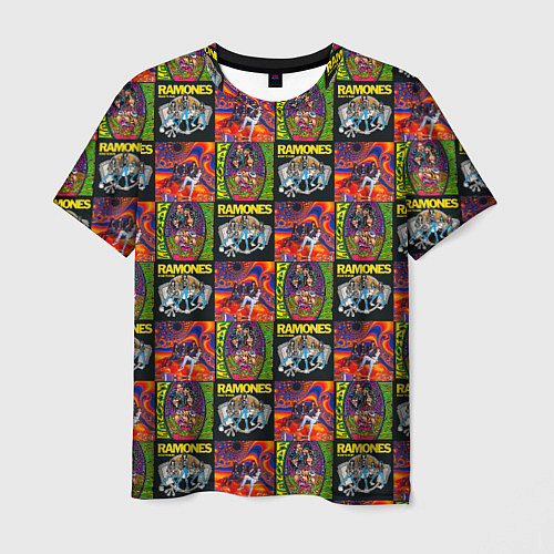 Мужская футболка Ramones / 3D-принт – фото 1