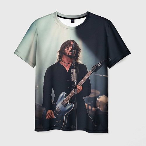 Мужская футболка Dave Grohl: Rock Star / 3D-принт – фото 1