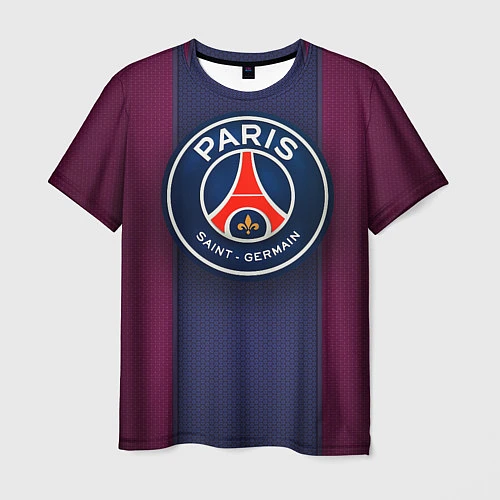 Мужская футболка Paris Saint-Germain / 3D-принт – фото 1