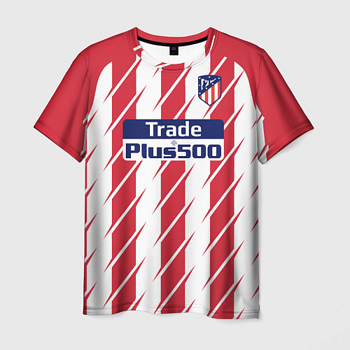 Мужская футболка Atletico Madrid FC: Grizman Home 17/18 / 3D-принт – фото 1