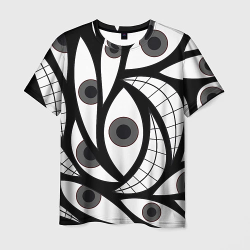Мужская футболка Alchemist Eyes / 3D-принт – фото 1