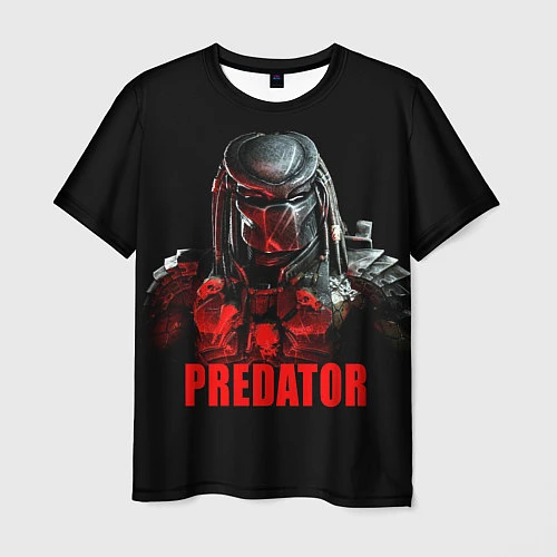 Мужская футболка Iron Predator / 3D-принт – фото 1