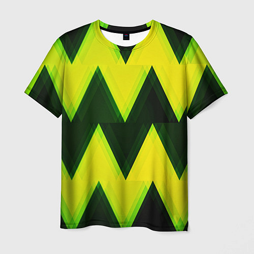 Мужская футболка Zigzag / 3D-принт – фото 1