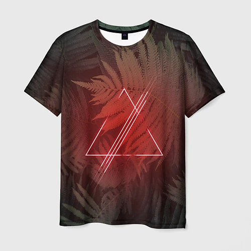 Мужская футболка Neon Light / 3D-принт – фото 1