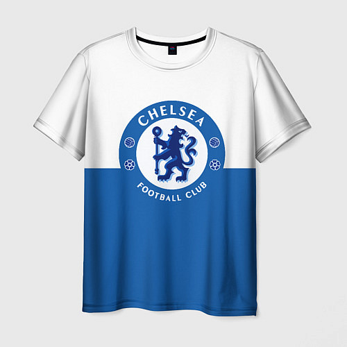 Мужская футболка Chelsea FC: Duo Color / 3D-принт – фото 1