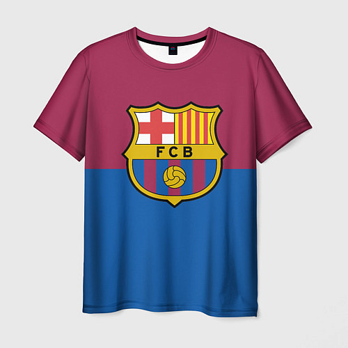 Мужская футболка Barcelona FC: Duo Color / 3D-принт – фото 1