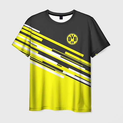 Мужская футболка Borussia FC: Sport Line 2018 / 3D-принт – фото 1