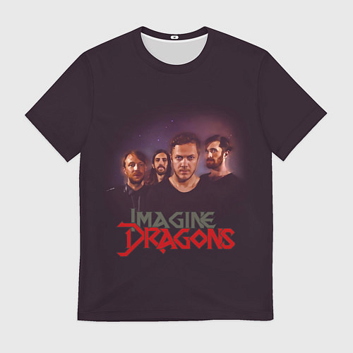 Мужская футболка Группа Imagine Dragons / 3D-принт – фото 1