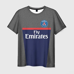 Футболка мужская FC PSG: Fly Emirates, цвет: 3D-принт