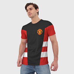 Футболка мужская Man UTD FC: Vintage 2018, цвет: 3D-принт — фото 2