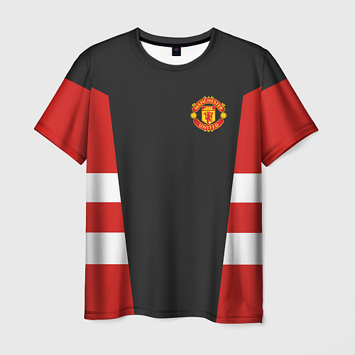 Мужская футболка Man UTD FC: Vintage 2018 / 3D-принт – фото 1