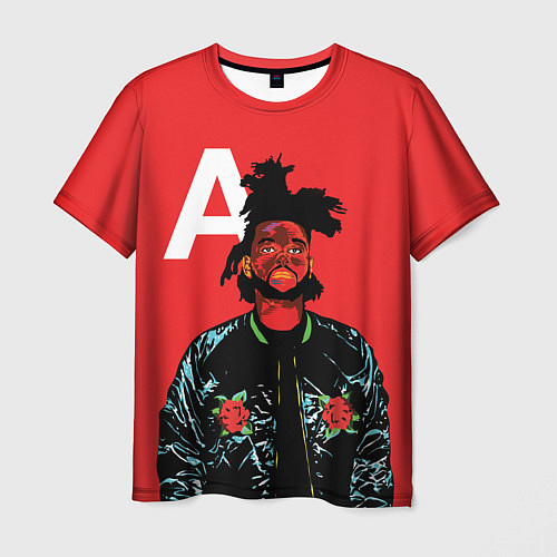 Мужская футболка The Weeknd: Able / 3D-принт – фото 1
