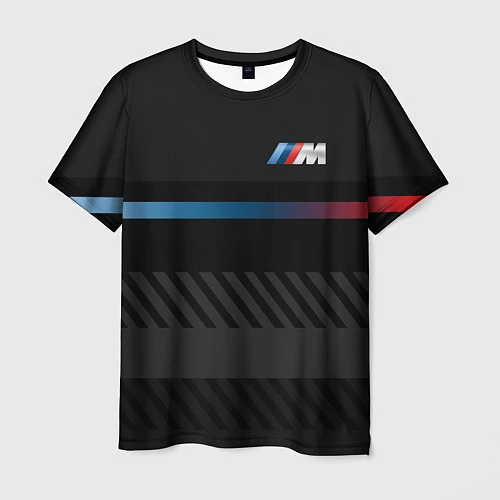 Мужская футболка BMW: Brand Lines / 3D-принт – фото 1