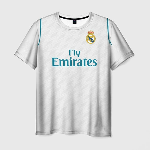 Мужская футболка Real Madrid FC: Isco Home 17/18 / 3D-принт – фото 1