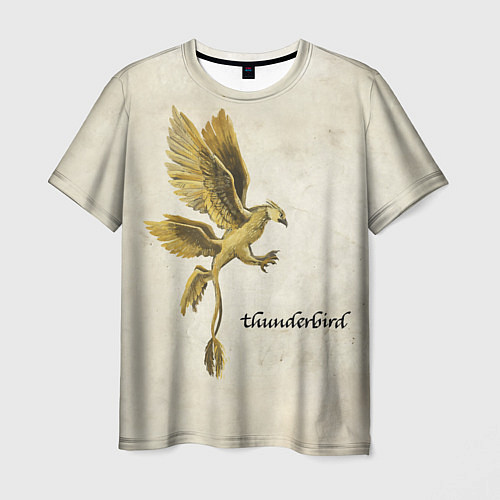 Мужская футболка Thunderbird / 3D-принт – фото 1