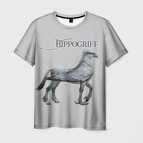 Мужская футболка Hippogriff / 3D-принт – фото 1