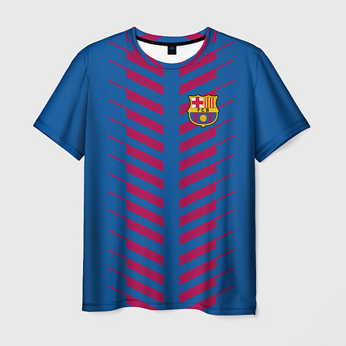 Мужская футболка FC Barcelona: Creative / 3D-принт – фото 1