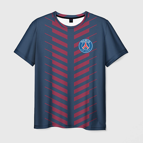 Мужская футболка FC PSG: Creative / 3D-принт – фото 1
