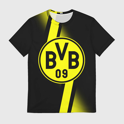 Мужская футболка FC Borussia Dortmund: Storm / 3D-принт – фото 1