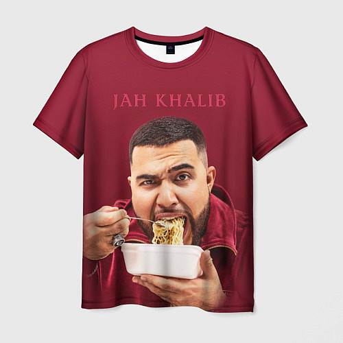 Мужская футболка Jah Khalib: Eat Wok / 3D-принт – фото 1