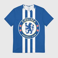 Футболка мужская FC Chelsea: Gold Lines, цвет: 3D-принт