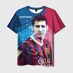 Футболка мужская Lionel Messi, цвет: 3D-принт