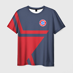 Футболка мужская FC Bayern: Star, цвет: 3D-принт