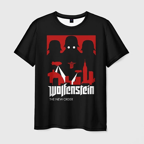 Мужская футболка Wolfenstein: Nazi Soldiers / 3D-принт – фото 1