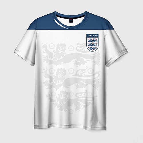Мужская футболка Сборная Англии / 3D-принт – фото 1