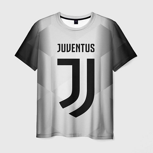 Мужская футболка FC Juventus: Silver Original / 3D-принт – фото 1