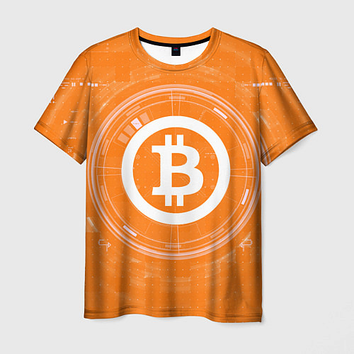 Мужская футболка Bitcoin Tech / 3D-принт – фото 1