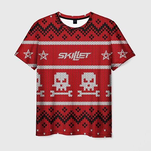 Мужская футболка Skillet: New Year / 3D-принт – фото 1