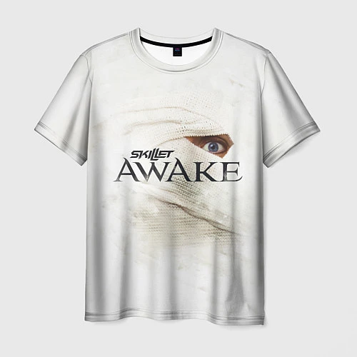 Мужская футболка Skillet: Awake / 3D-принт – фото 1