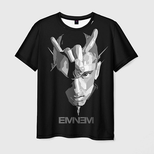 Мужская футболка Eminem B&G / 3D-принт – фото 1