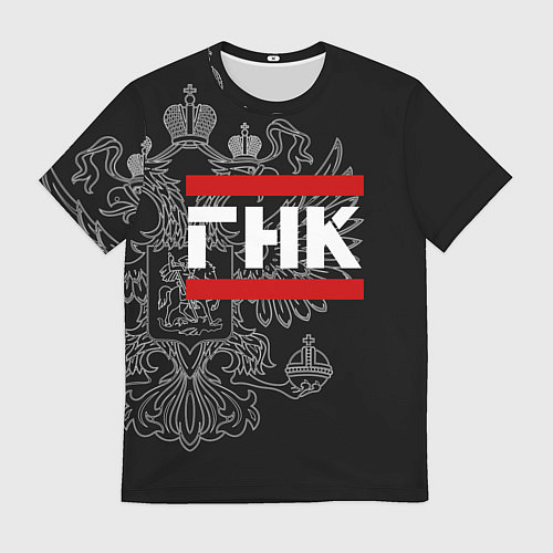 Мужская футболка ГНК: герб РФ / 3D-принт – фото 1