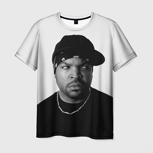 Мужская футболка Ice Cube / 3D-принт – фото 1