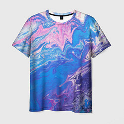 Мужская футболка Tie-Dye Blue & Violet