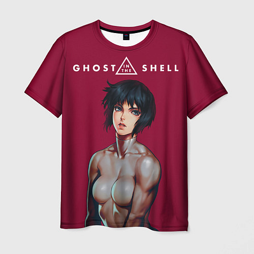 Мужская футболка Ghost in the shell / 3D-принт – фото 1