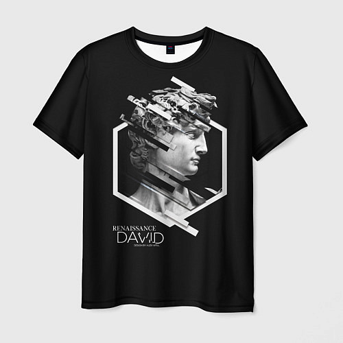 Мужская футболка Renaissance David / 3D-принт – фото 1