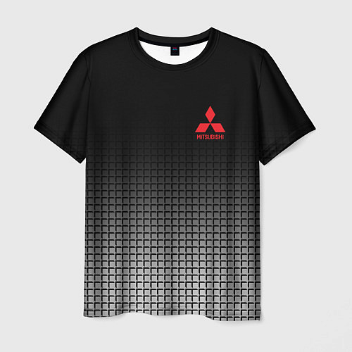 Мужская футболка MITSUBISHI SPORT / 3D-принт – фото 1