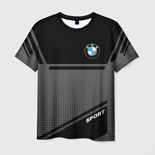 Мужская футболка BMW SPORT БМВ СПОРТ / 3D-принт – фото 1